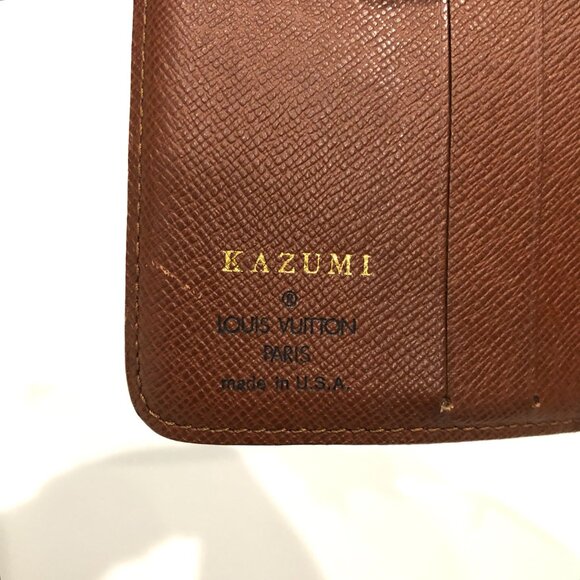 Louis Vuitton Monogram Compact Zip Wallet Sku#85597 (gently used, initial) - Picture 12 of 15